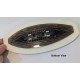 Click Fins インフレータブルSUP用 フィン・ボックス 交換 アップグレード airSUP用 パドルボード用 (2、白PVC)