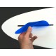 saruSURF センターフィン 9" Safety Flex Soft Fin ソフト フレックス  for ロングボード SUP airSUP レースボード スクリュー付き